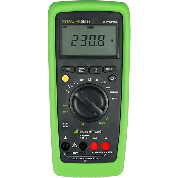 Gossen Metrawatt Digital-Multimeter m. Temperaturmessung METRALINE DM 41